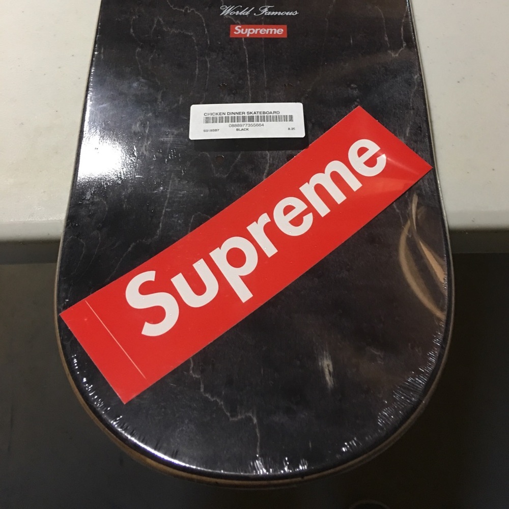 Supreme -Chicken Dinner- Skateboard Deck- SS18 w.1